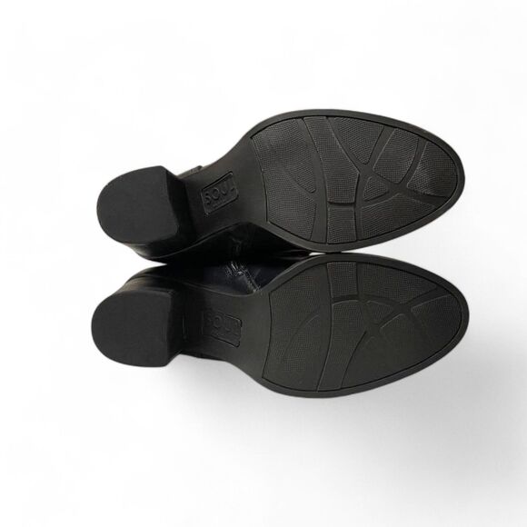 SOUL Naturalizer Twinkle Wide High Shaft Tall Black Boots. NEW! Size 9 - Picture 8 of 10